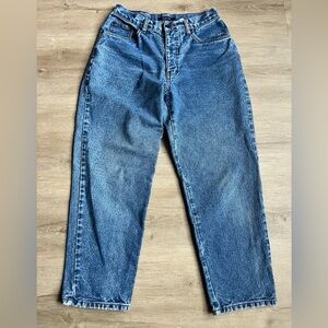 Bill Blass 90s Vintage Jeans Denim Petite Easy Fit High Waist Mom Size 8P
